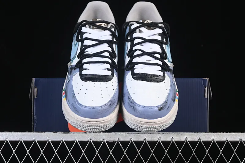 All categories Nk Air Force 1 Air Force series Nk Air Force 1 Low Air Force low-top Nike Air Force 1'07 Low "Color Fission" Hand-painted graffiti Color fission Air Force 1 low-top casual sneakers XL2312-101